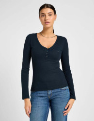 LS HENLEY UNIONALL BLK